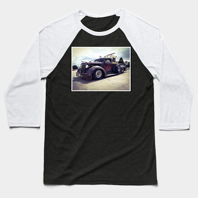 Rat Rod Truckers Baseball T-Shirt by Hot Rod America